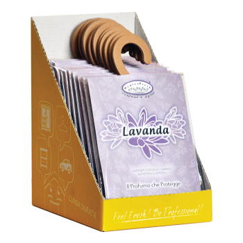 Buste gancio lavanda 12 pz
