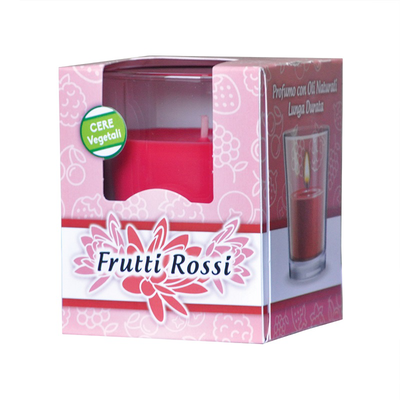 Candele profumate frutti rossi