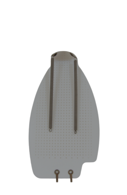 Scarpetta ferro mod. 205 22x13 cm