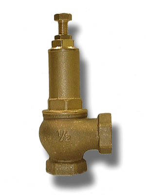 Valvola sicurezza a vite sl 3/8 2,5 ATM