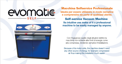 105 - Macchina sottovuoto mod.EVOMATIC SELF